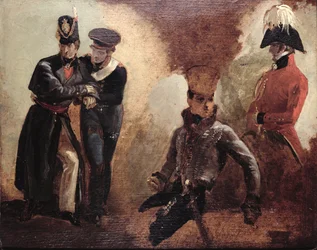 Tanulmányok egy Coldstream őrtisztről és katonai portrékról, 1815
